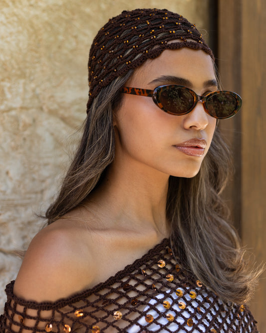 Beaded headpiece